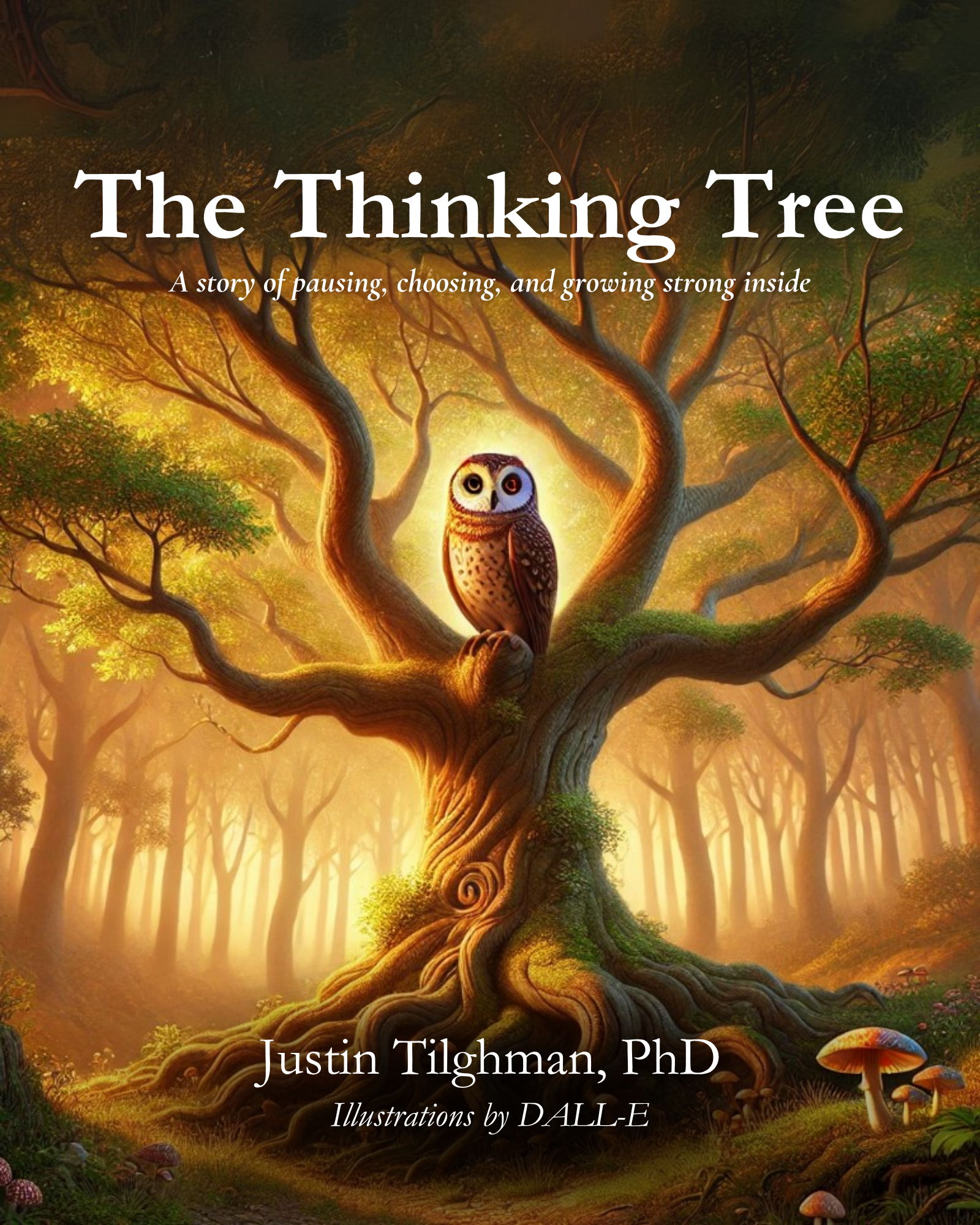The Thinking Tree: A story of pausing, choosing, and growing strong inside cover